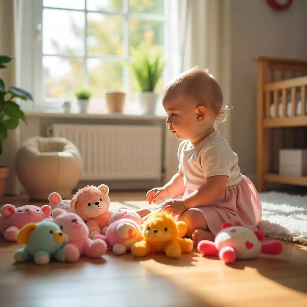 Children Playing with Toys